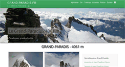 Desktop Screenshot of grand-paradis.fr