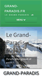 Mobile Screenshot of grand-paradis.fr